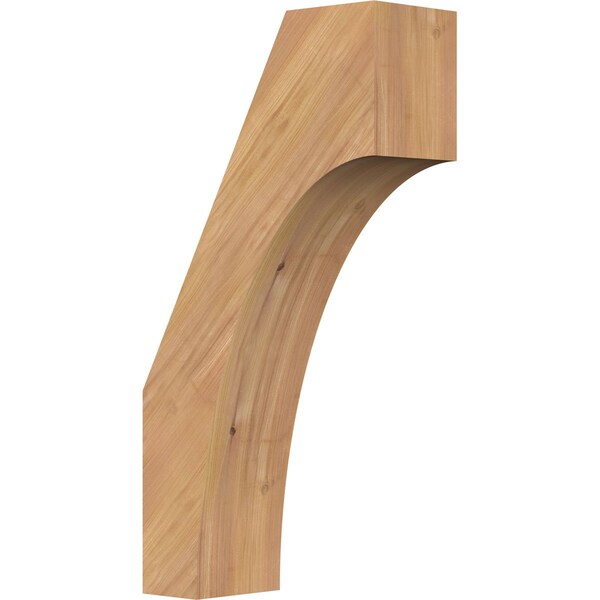 Ekena Millwork 5 1/2"W x 14"D x 26"H Westlake Smooth Knee Brace, Western Red Cedar BRC06X14X26WTL00SWR - main